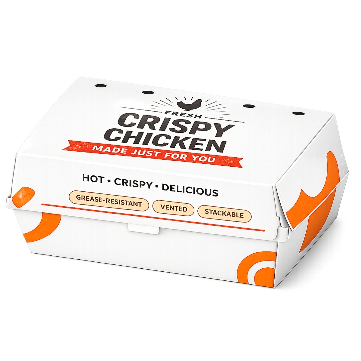 Custom Chicken Box White