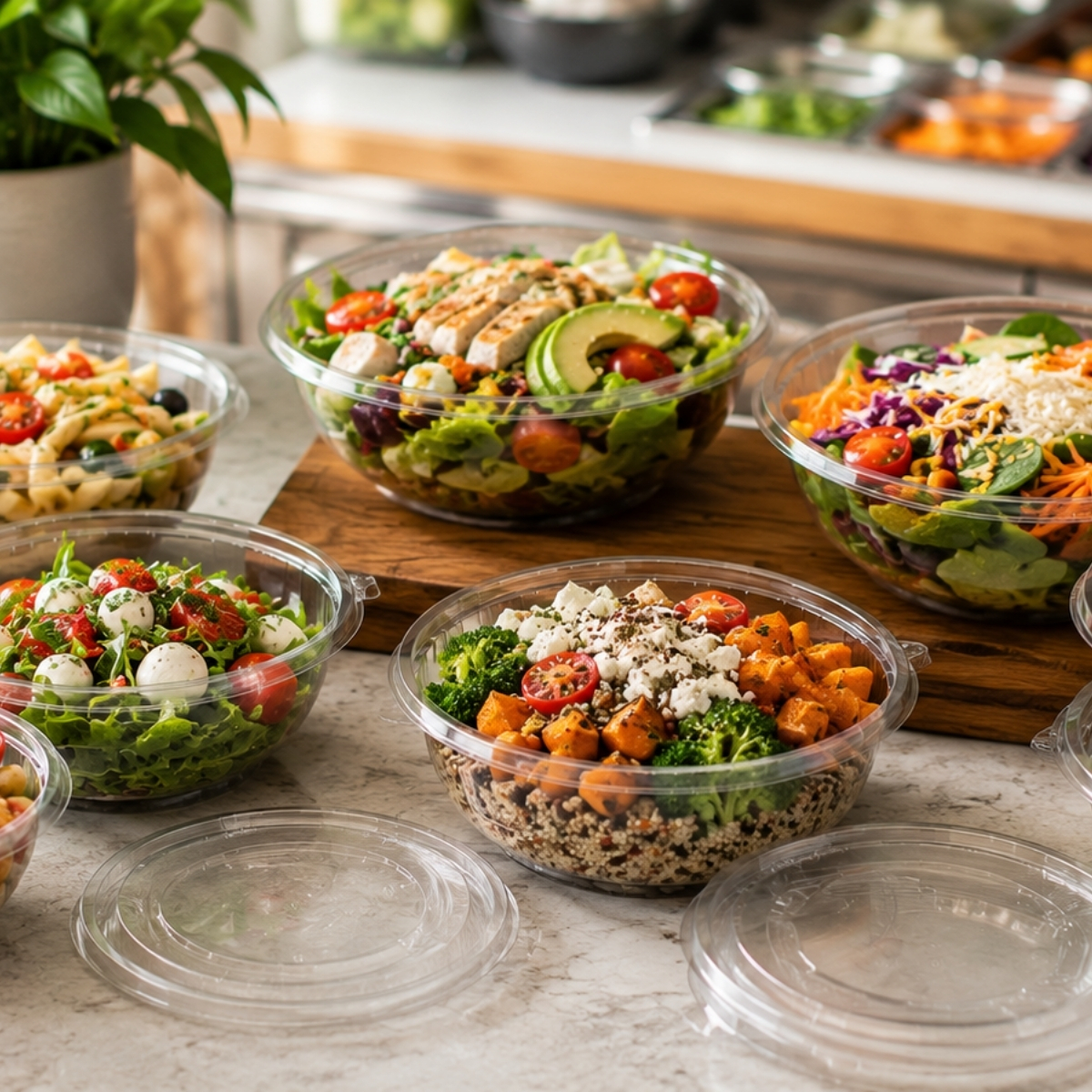PET Salad Bowl