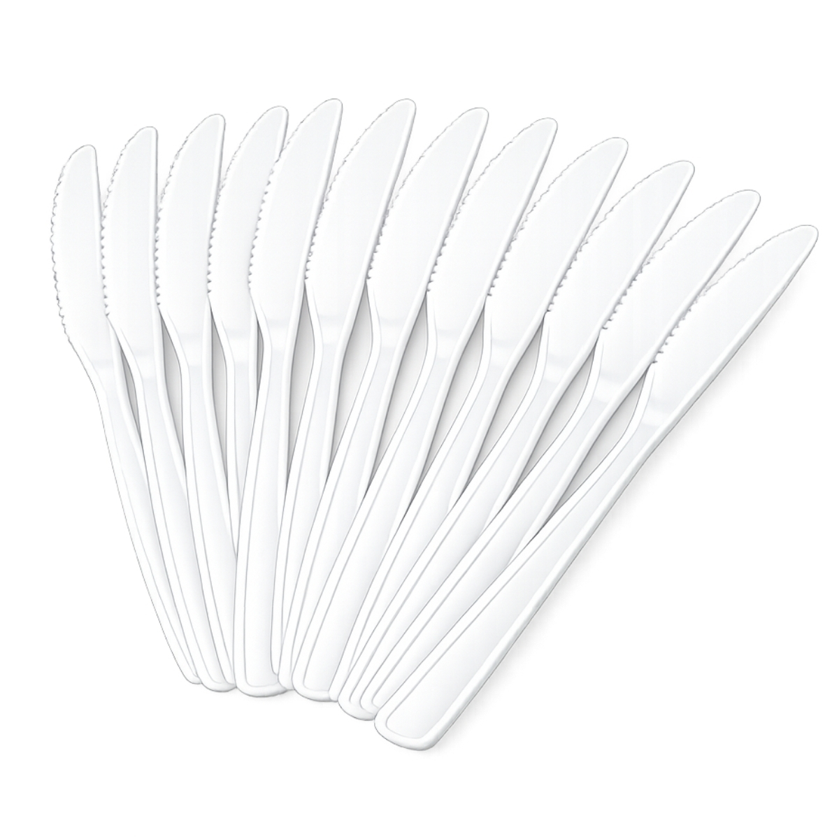 Cutlery Knife — White