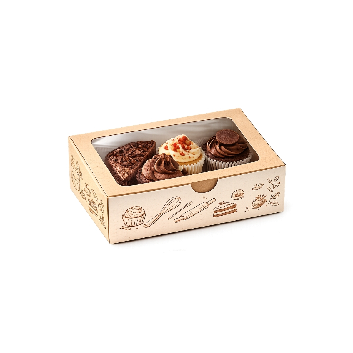 Sweets Box with Window — Small