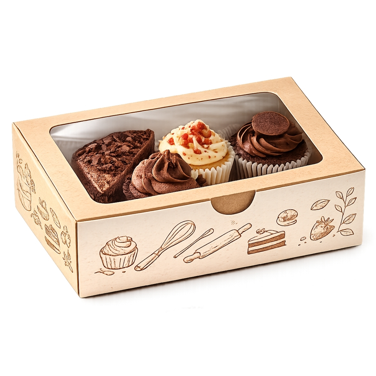 Sweets Box with Window — Large