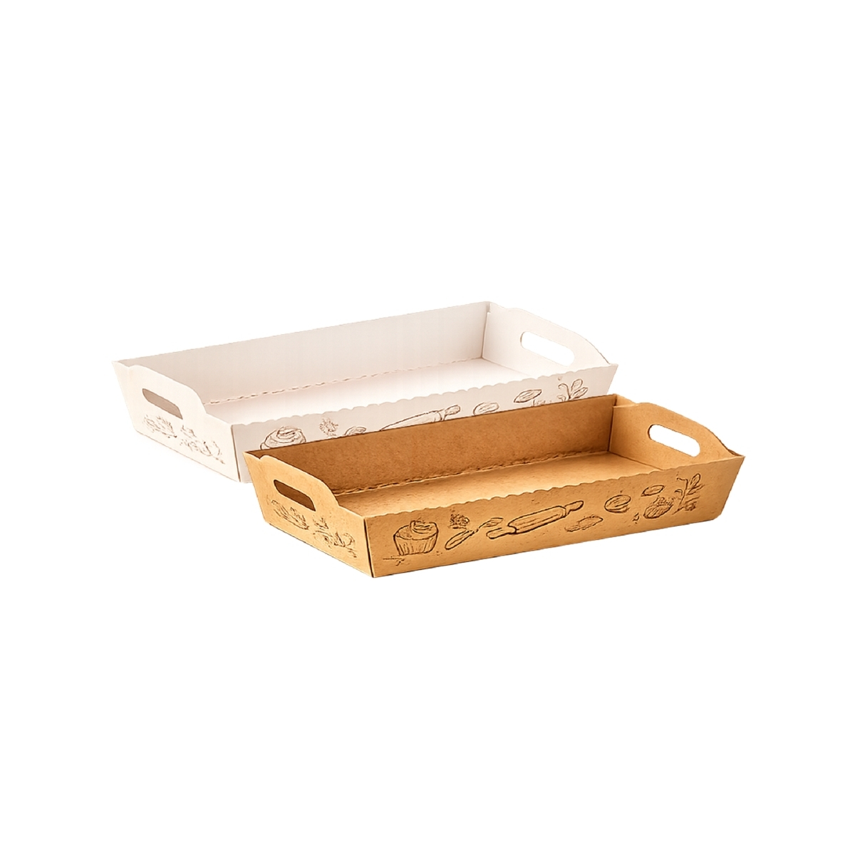 Pastry Tray Printed — Small