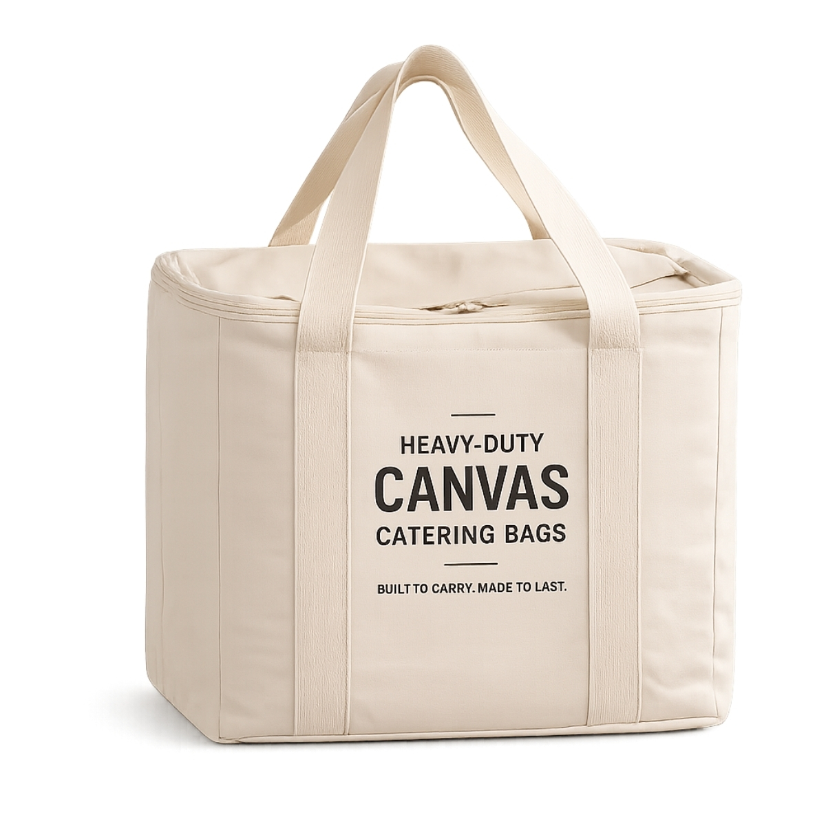 Custom Canvas Catering Bag
